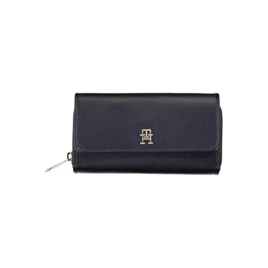 Tommy Hilfiger Blue Polyethylene Women Wallet Tommy Hilfiger