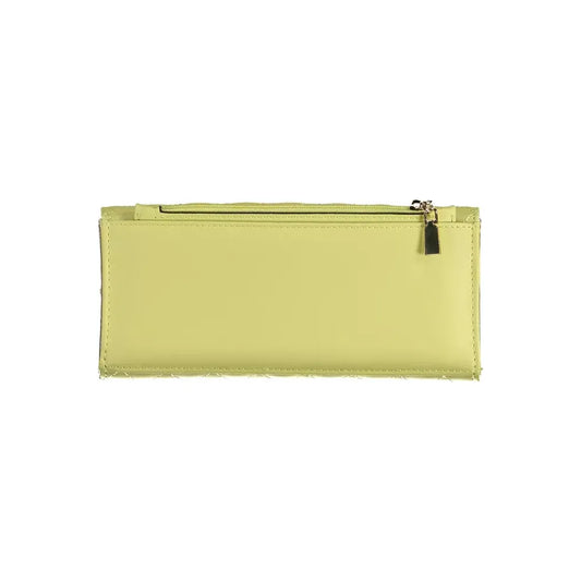 Guess Jeans Yellow Polyethylene Women Wallet Guess Jeans