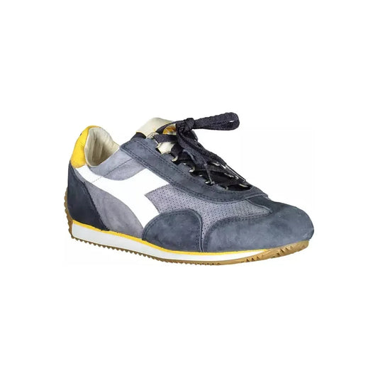 Diadora Blue Leather Women Sneaker Diadora