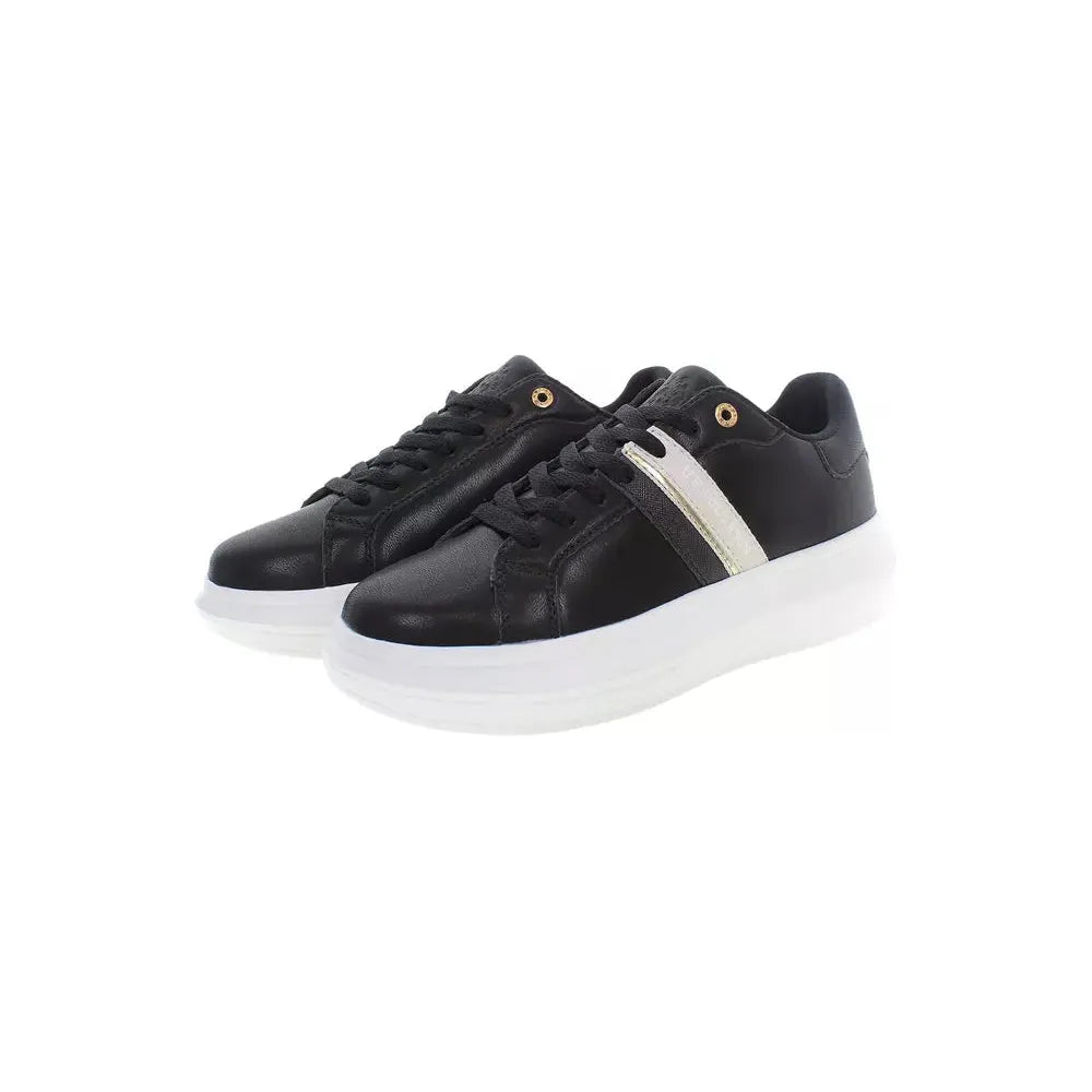 U.S. POLO ASSN. Black Polyester Women Sneaker U.S. POLO ASSN.