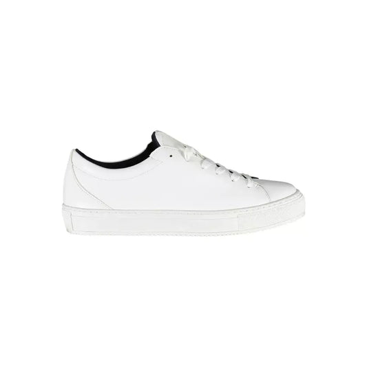 Tommy Hilfiger White Synthetic Women Sneaker Tommy Hilfiger