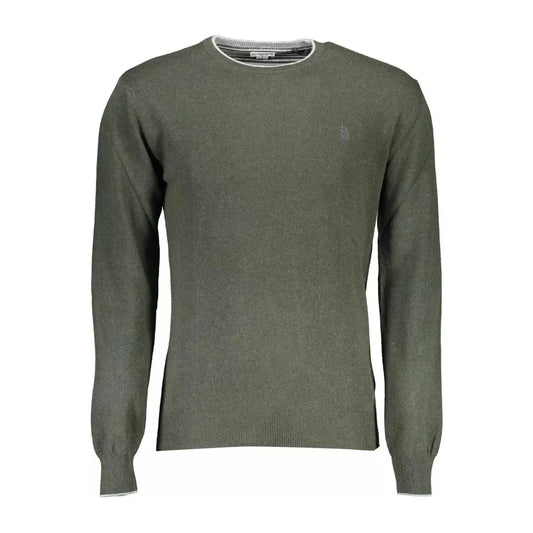 U.S. POLO ASSN. Green Wool Men Sweater