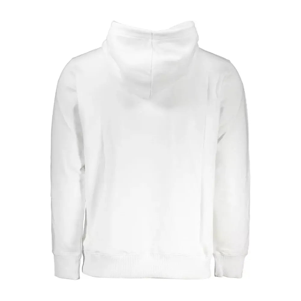 Calvin Klein White Cotton Men Sweater Calvin Klein