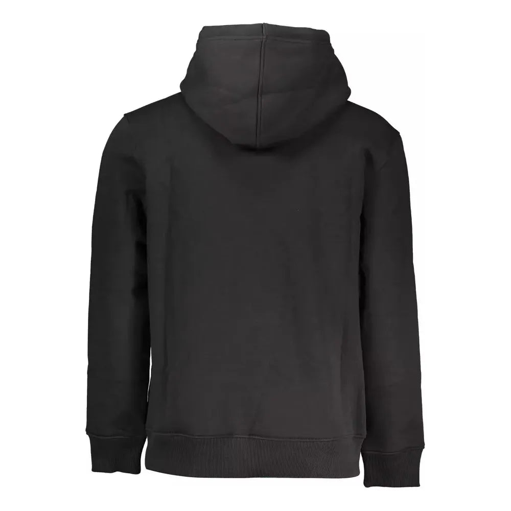 Calvin Klein Black Cotton Men Sweater Calvin Klein