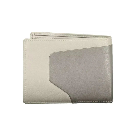 Piquadro Sleek Bi-Fold Leather Wallet with RFID Block Piquadro