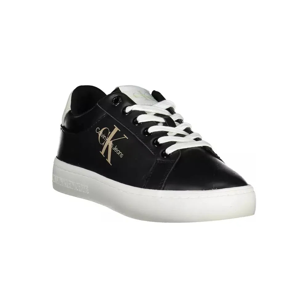 Calvin Klein Black Polyester Women Sneaker Calvin Klein