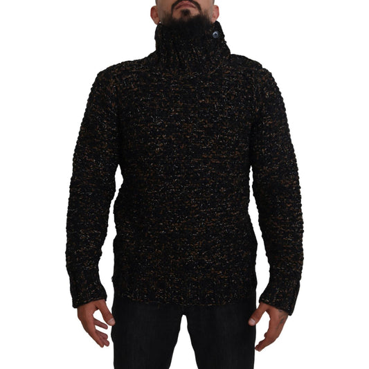 Dolce & Gabbana Elegant Turtleneck Sweater in Luxurious Wool Blend Dolce & Gabbana