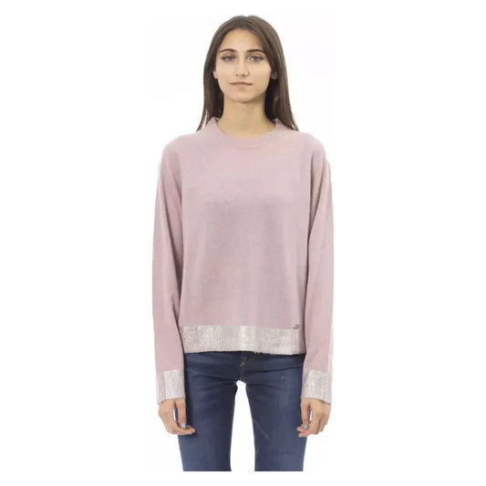 Baldinini Trend Multicolor Wool Women Sweater Baldinini Trend