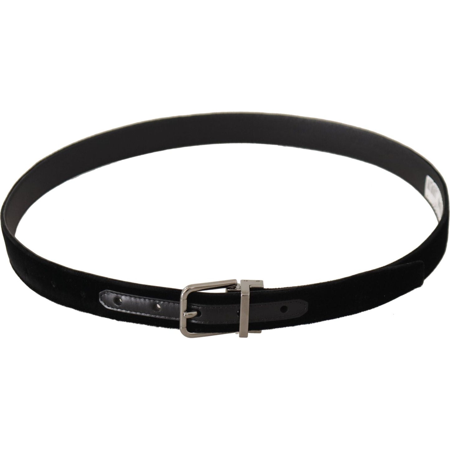 Dolce & Gabbana Elegant Velvet Designer Belt Dolce & Gabbana