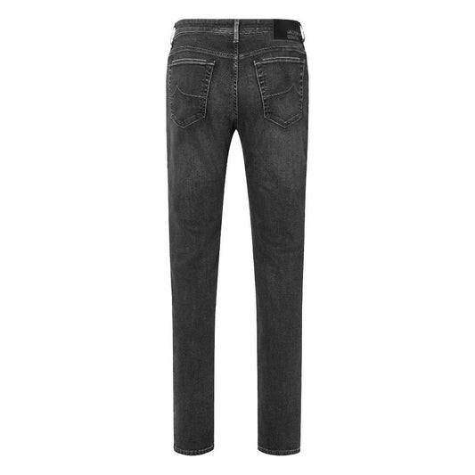 Jacob Cohen Elegant Slim Fit Black Stretch Jeans Jacob Cohen