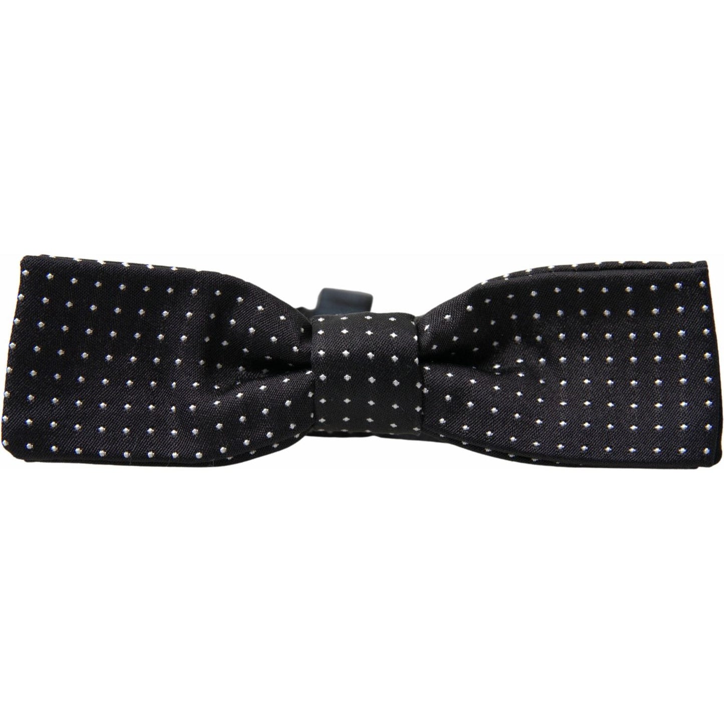 Dolce & Gabbana Elegant Silk Black Bow Tie Dolce & Gabbana