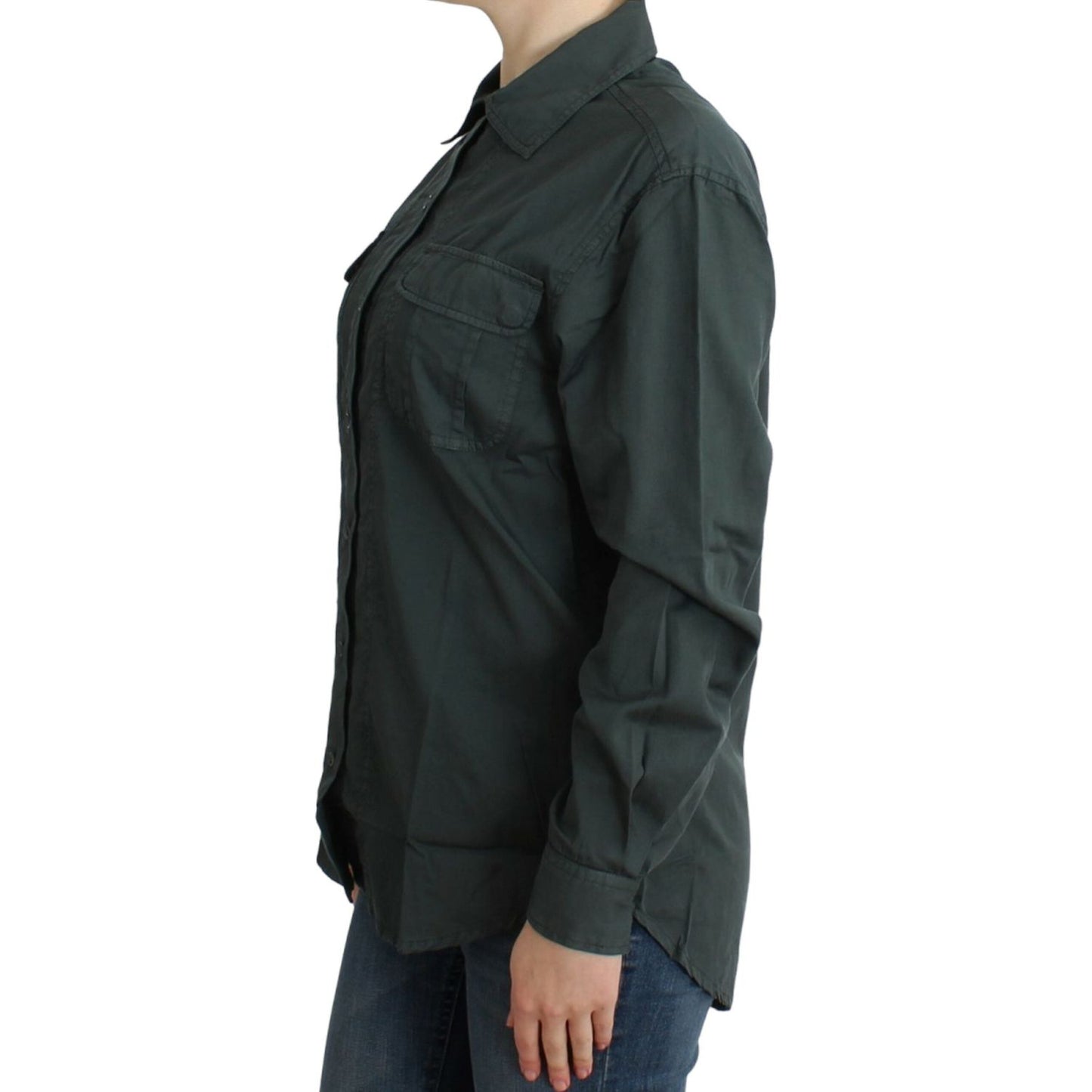 Cavalli Gray button down shirt Cavalli