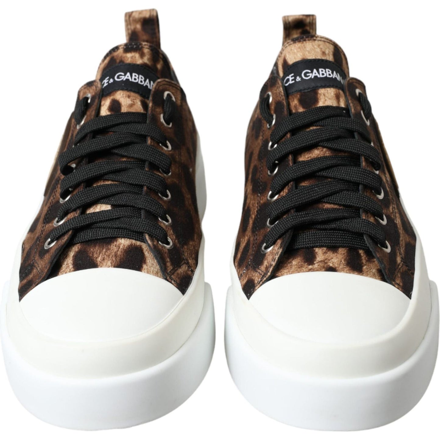 Dolce & Gabbana Elegant Leopard Print Casual Sneakers Dolce & Gabbana