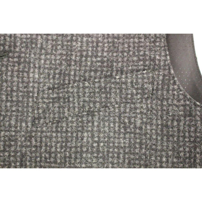 Dolce & Gabbana Gray Wool Blend Vest Gilet Weste
