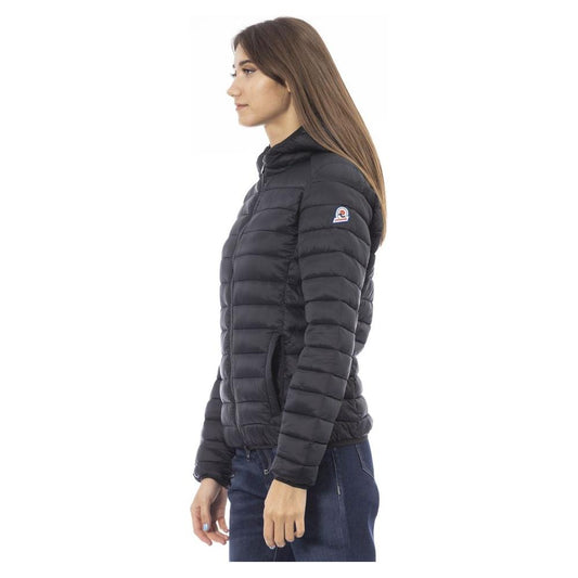 Invicta Black Nylon Women Jacket Invicta