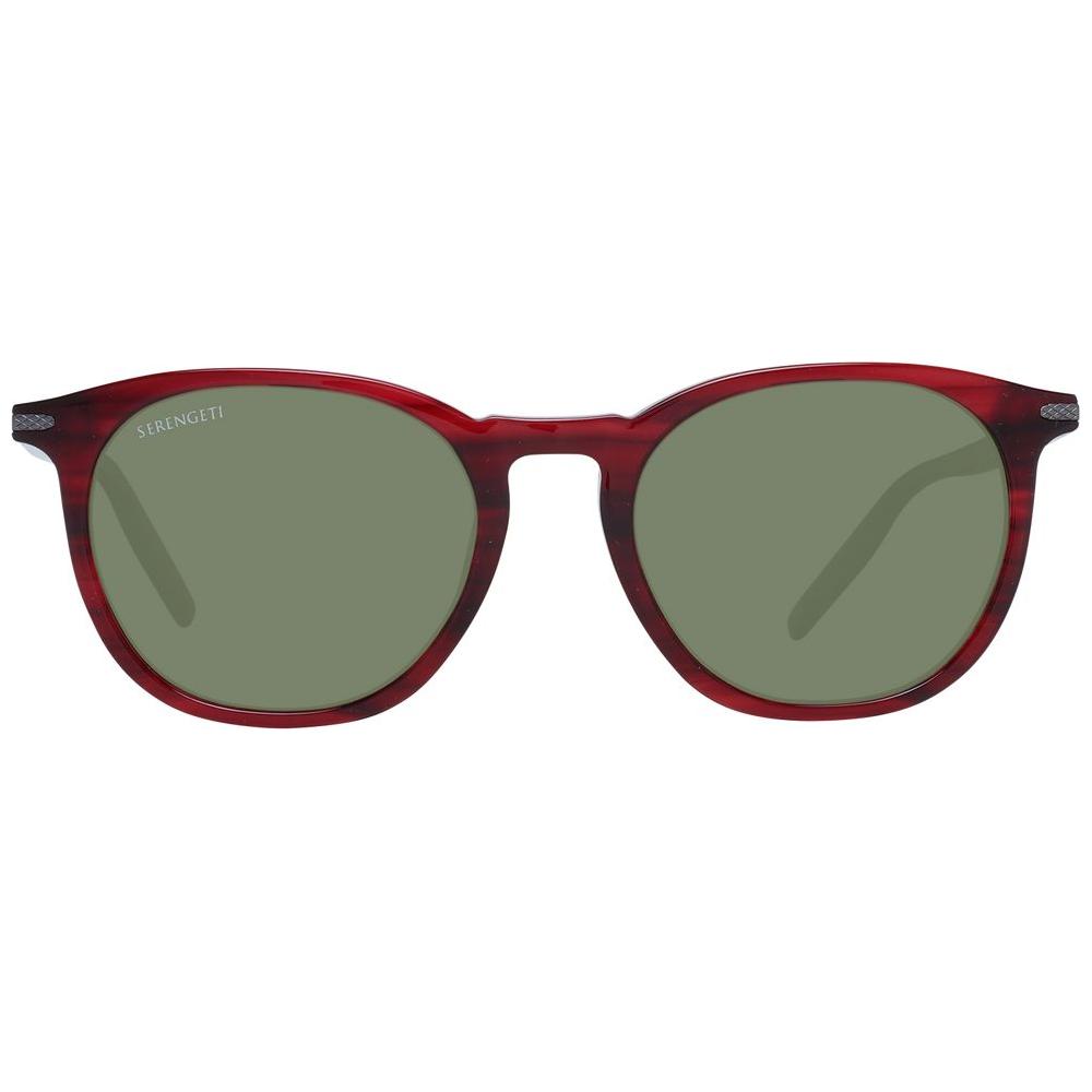 Serengeti Red Unisex Sunglasses Serengeti