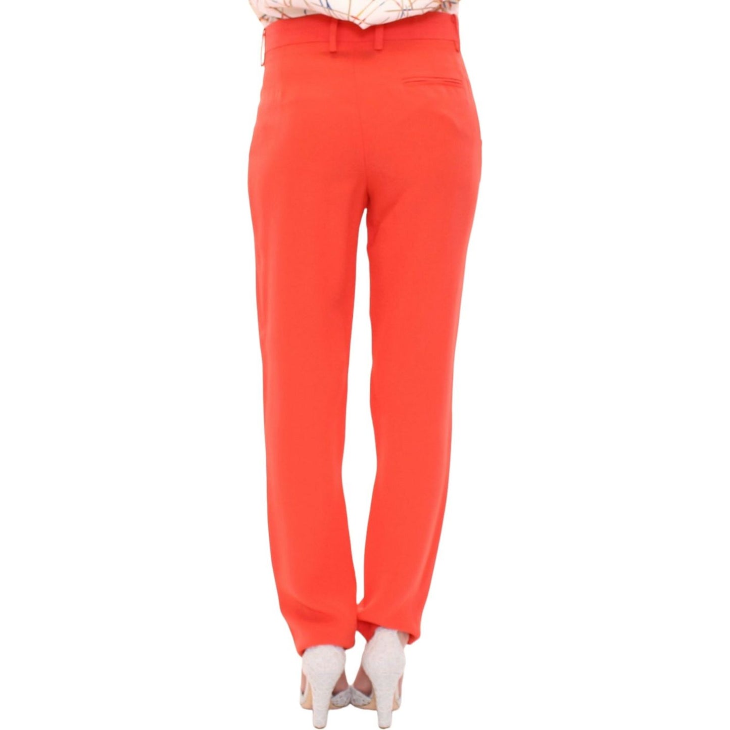 CO|TE Chic Orange Boyfriend Pants - Italian Crafted CO|TE