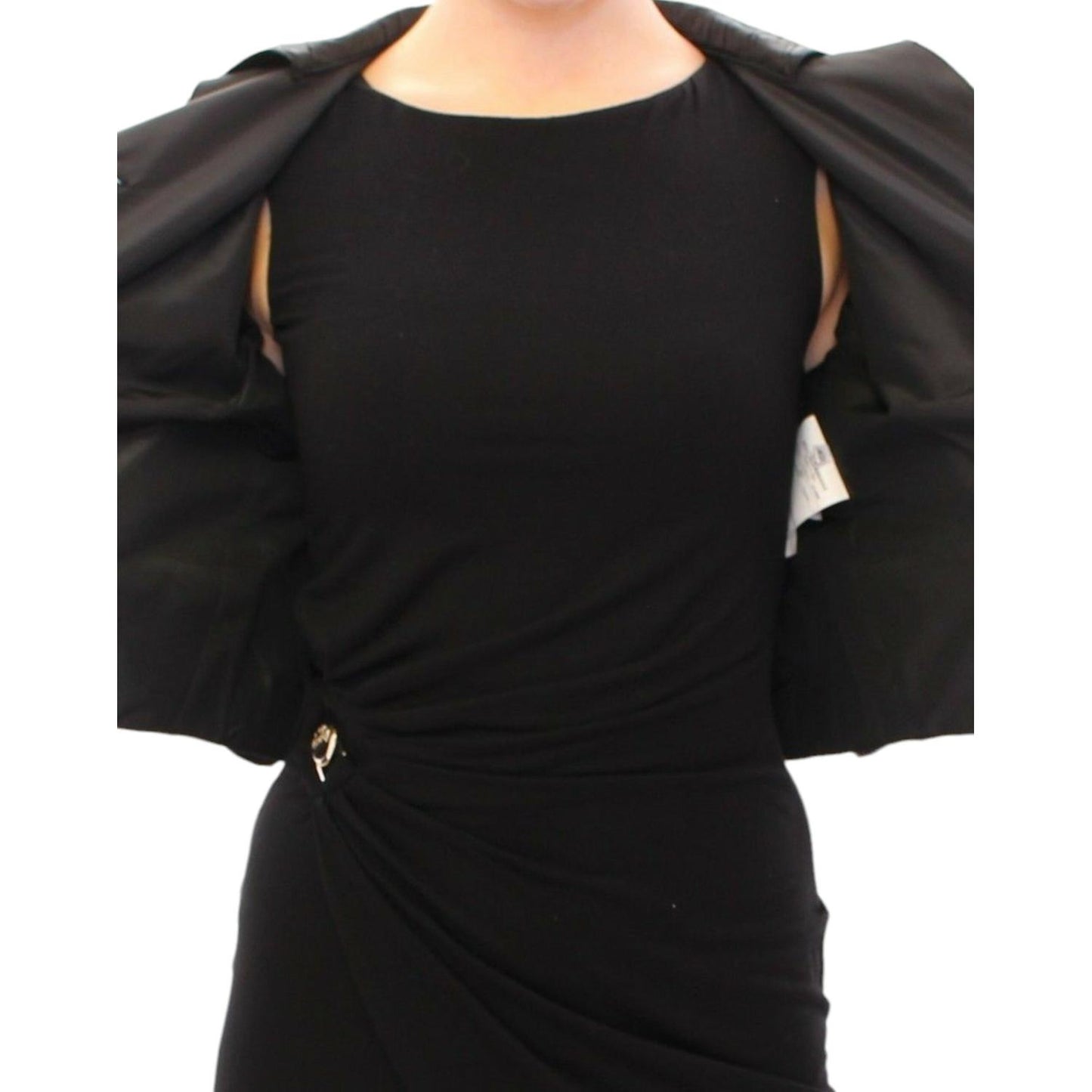 Dolce & Gabbana Elegant Black Bolero Shrug Jacket Dolce & Gabbana