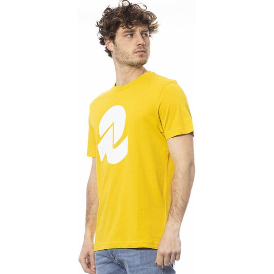 Invicta Yellow Cotton Men T-Shirt Invicta