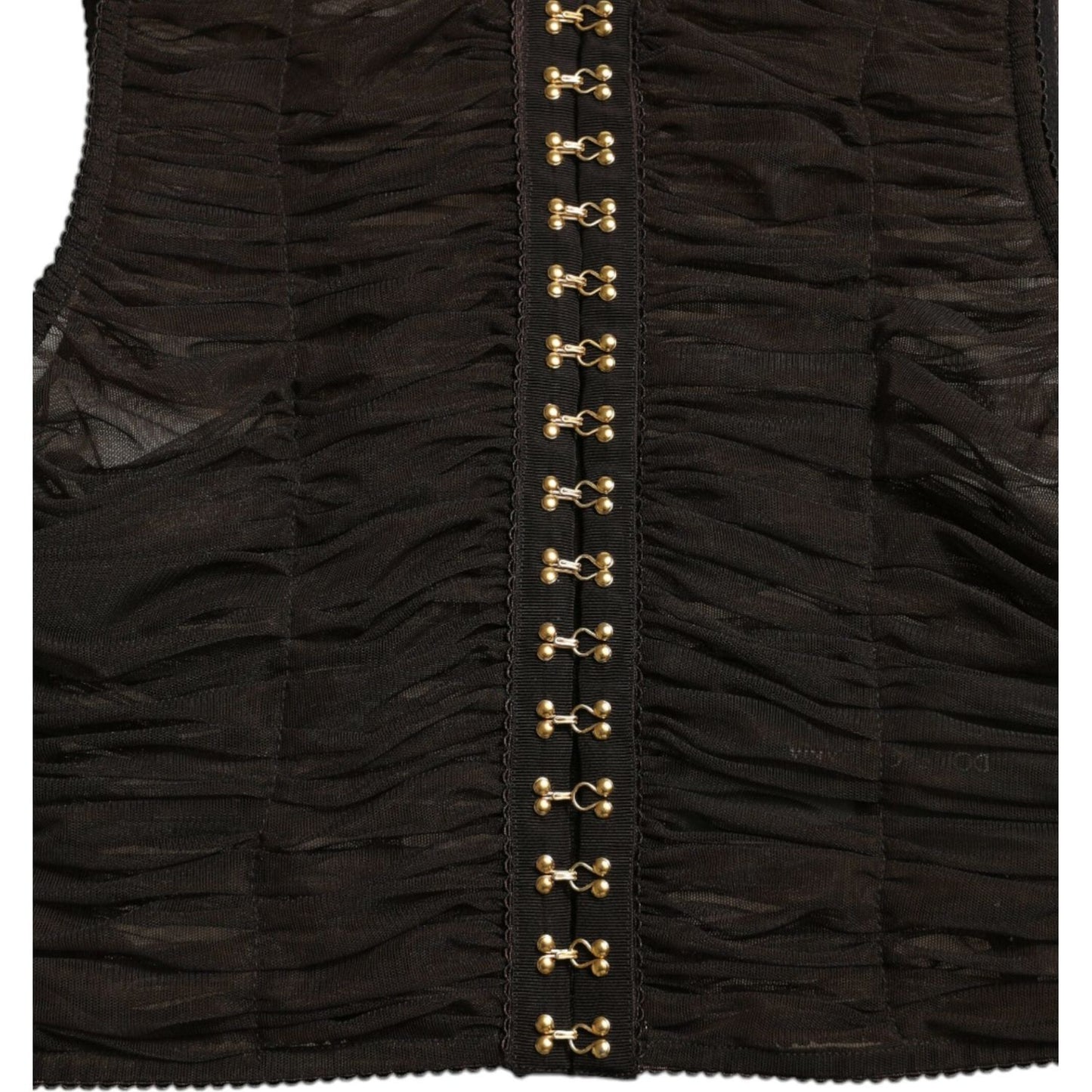 Dolce & Gabbana Embellished Cropped Sleeveless Top Dolce & Gabbana