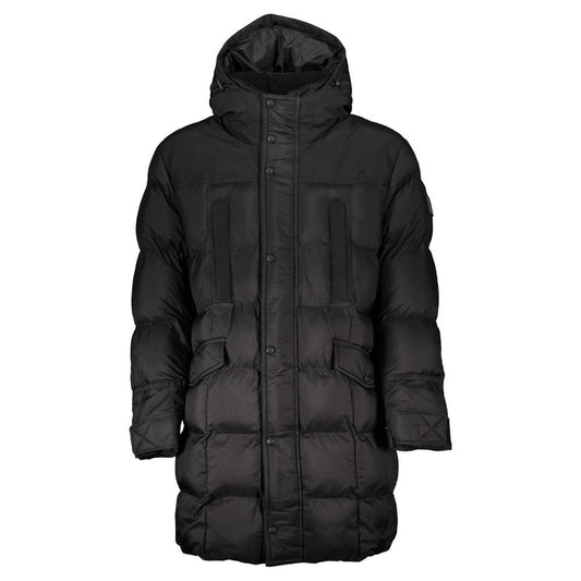 Hugo Boss Black Polyamide Men Jacket Hugo Boss