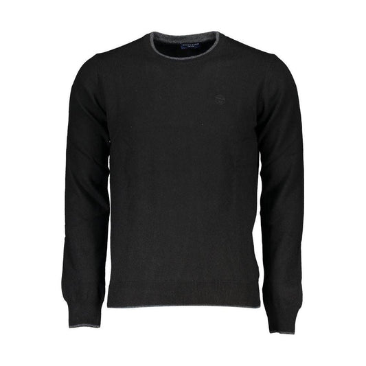 North Sails Black Polyamide Men Sweater North Sails