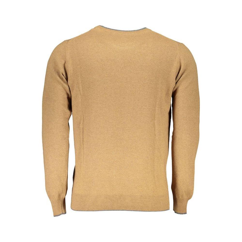 North Sails Brown Polyamide Men Sweater North Sails