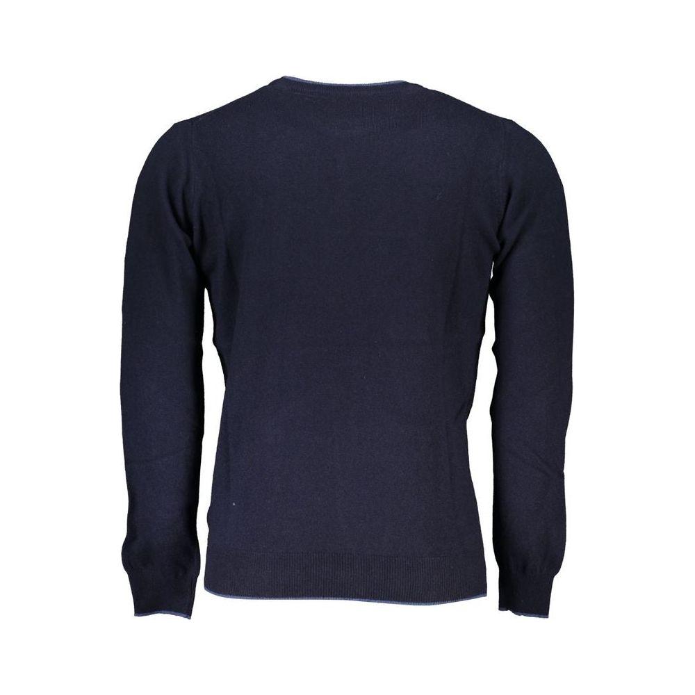 North Sails Blue Polyamide Men Sweater North Sails