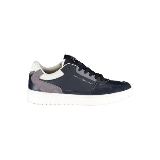 Tommy Hilfiger Blue Polyethylene Men Sneaker