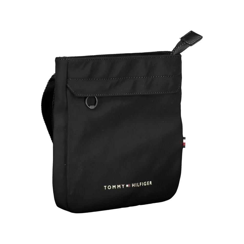 Tommy Hilfiger Black Polyester Men Shoulder Bag Tommy Hilfiger