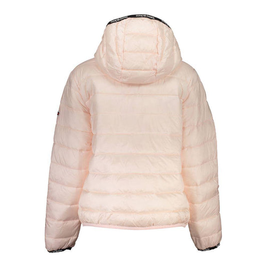 Tommy Hilfiger Pink Polyester Women Jacket Tommy Hilfiger