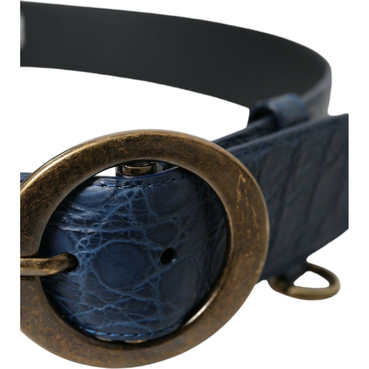 Dolce & Gabbana Elegant Italian Leather Belt with Metal Buckle Dolce & Gabbana