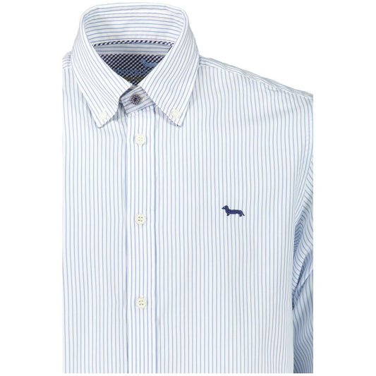 Harmont & Blaine Elegant Striped Button-Down Cotton Shirt Harmont & Blaine