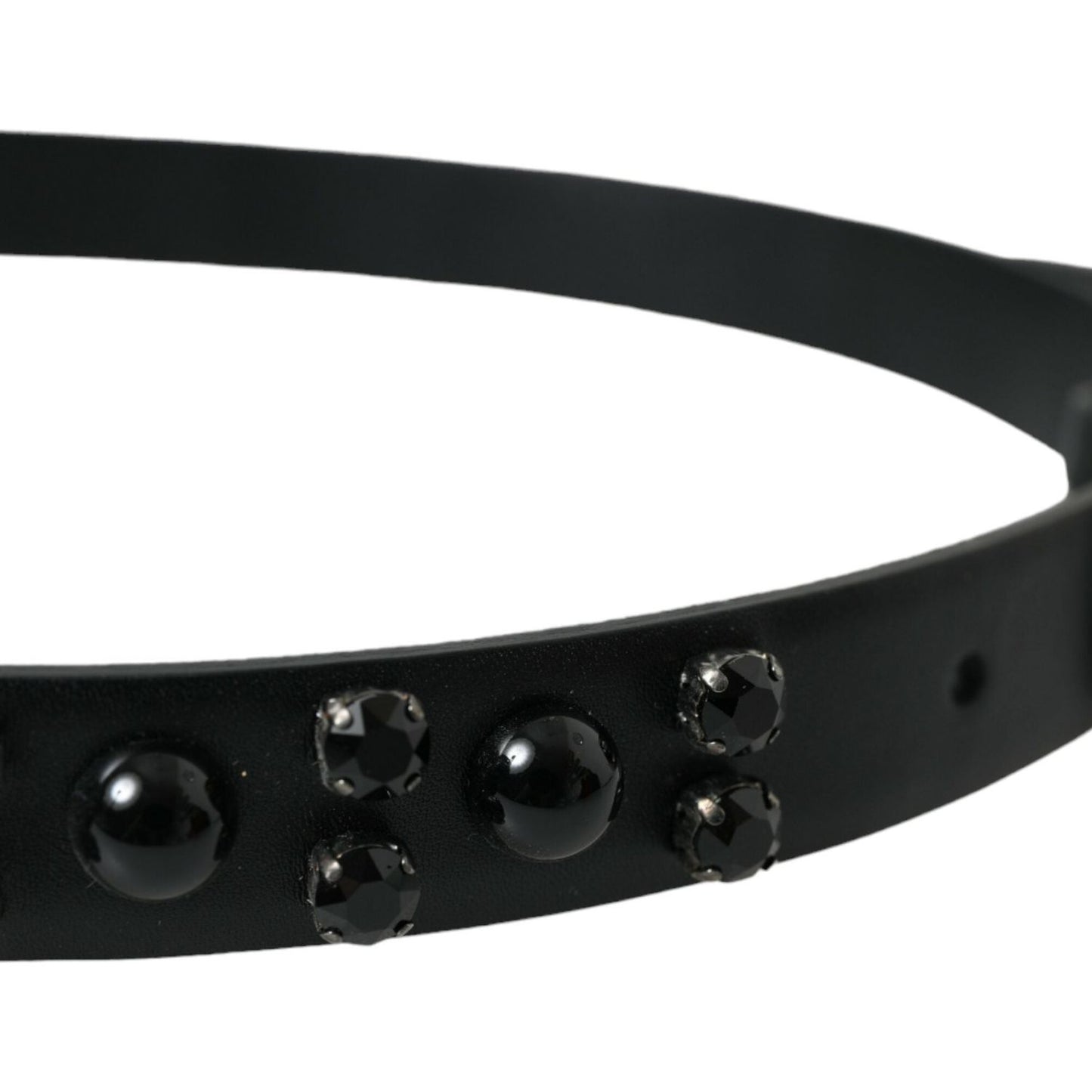 Dolce & Gabbana Engraved Logo Leather Waist Belt Dolce & Gabbana