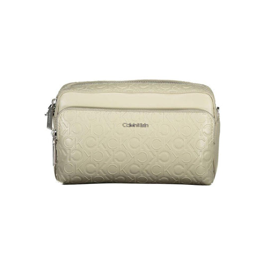 Calvin Klein Beige Polyester Handbag Calvin Klein