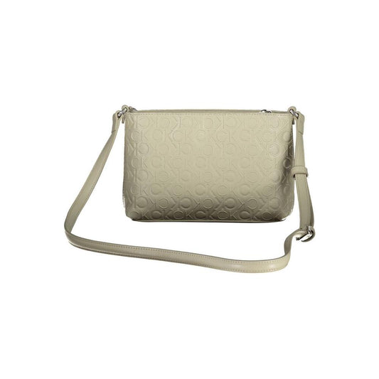 Calvin Klein Beige Polyester Handbag Calvin Klein