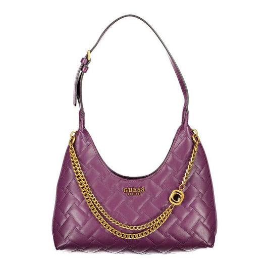 Guess Jeans Purple Polyethylene Handbag Guess Jeans