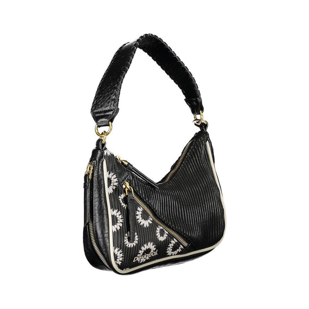 Desigual Black Polyethylene Handbag Desigual