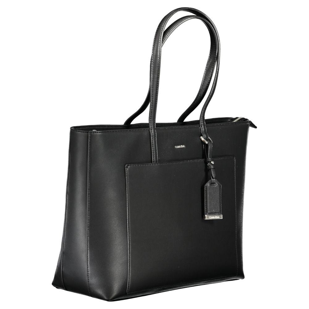 Calvin Klein Black Polyester Handbag Calvin Klein