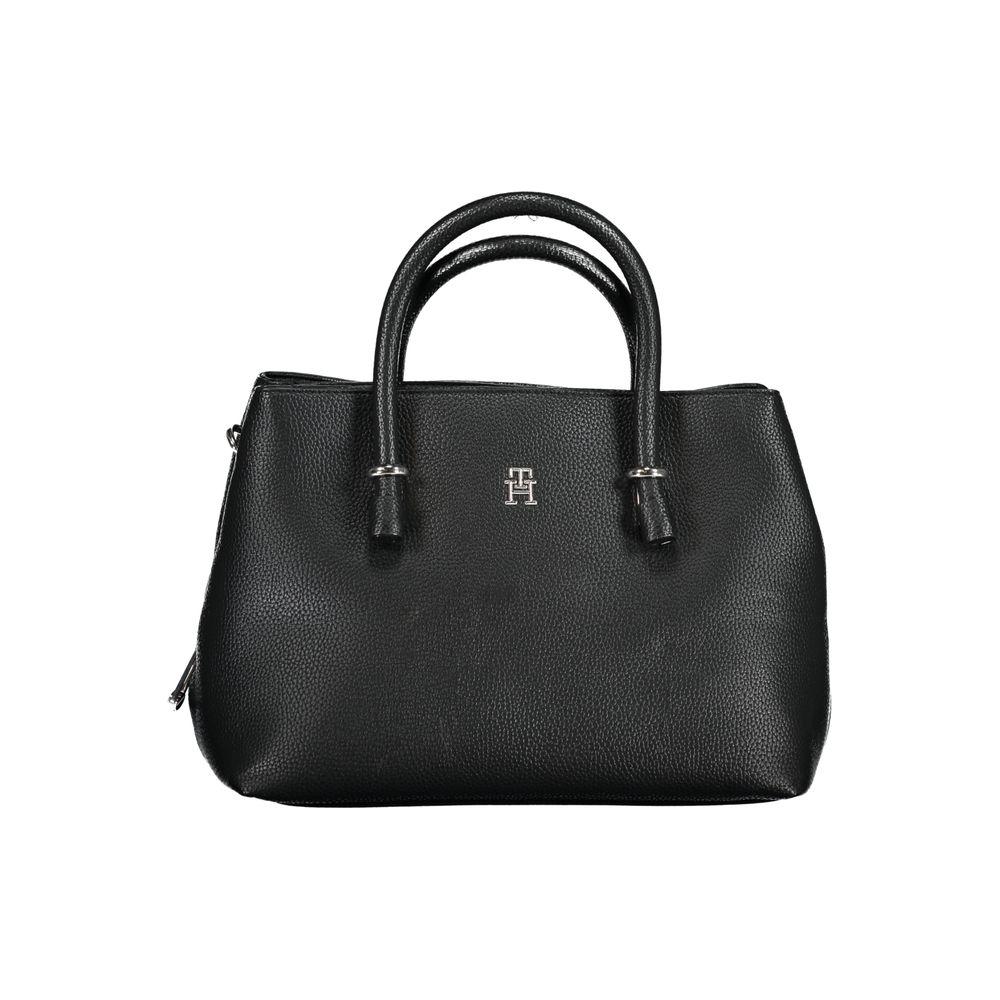 Tommy Hilfiger Black Polyethylene Handbag Tommy Hilfiger