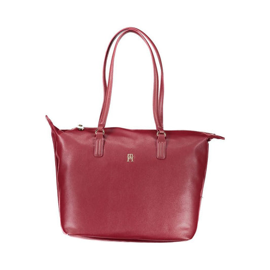 Tommy Hilfiger Pink Polyester Women Handbag