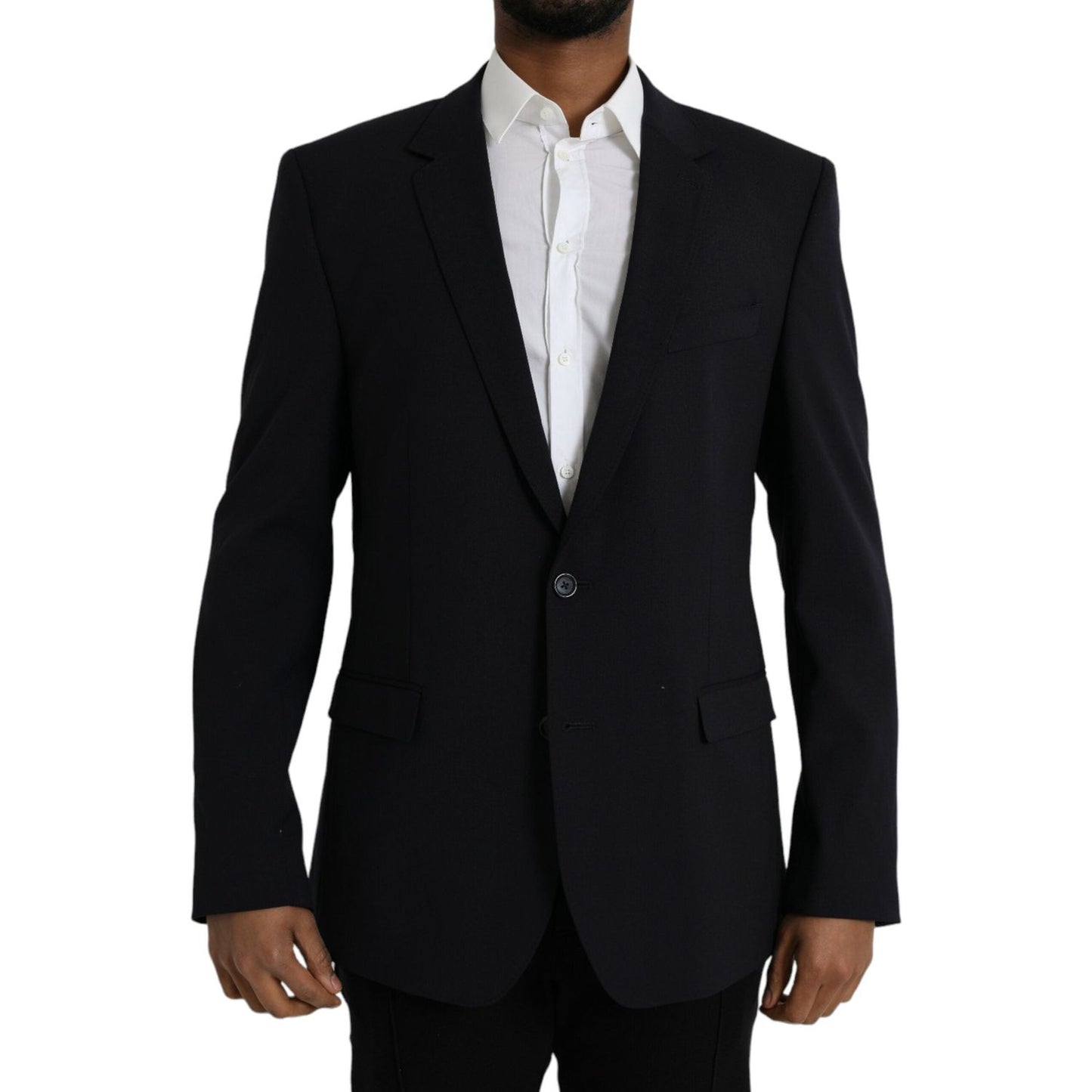 Dolce & Gabbana Black MARTINI Single Breasted Coat Blazer Dolce & Gabbana