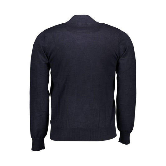 U.S. Grand Polo Blue Nylon Sweater U.S. Grand Polo