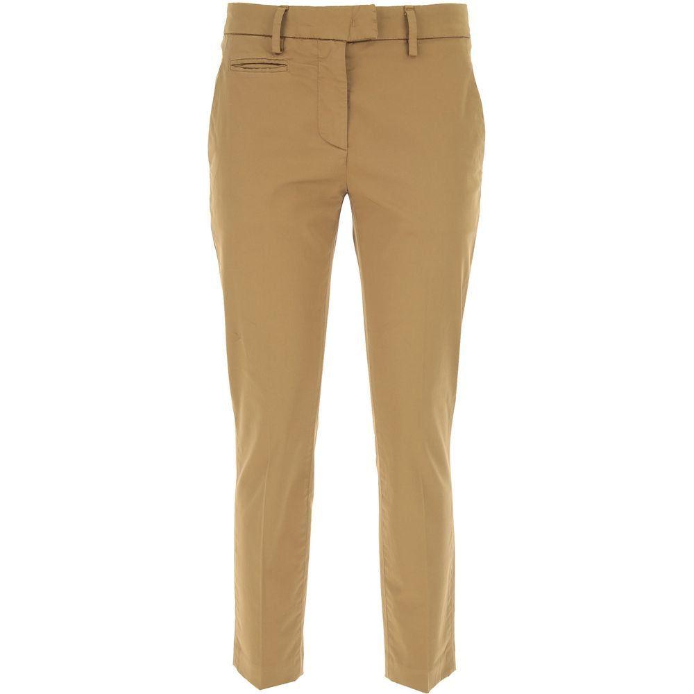 Dondup Brown Cotton Jeans & Pant Dondup