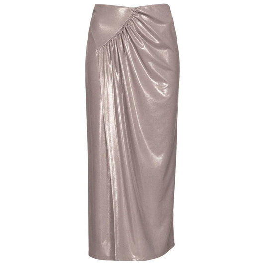 PINKO Beige Polyester Skirt PINKO