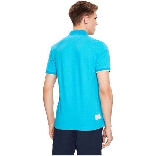 La Martina Elegant Stretch Cotton Pique Polo Shirt La Martina