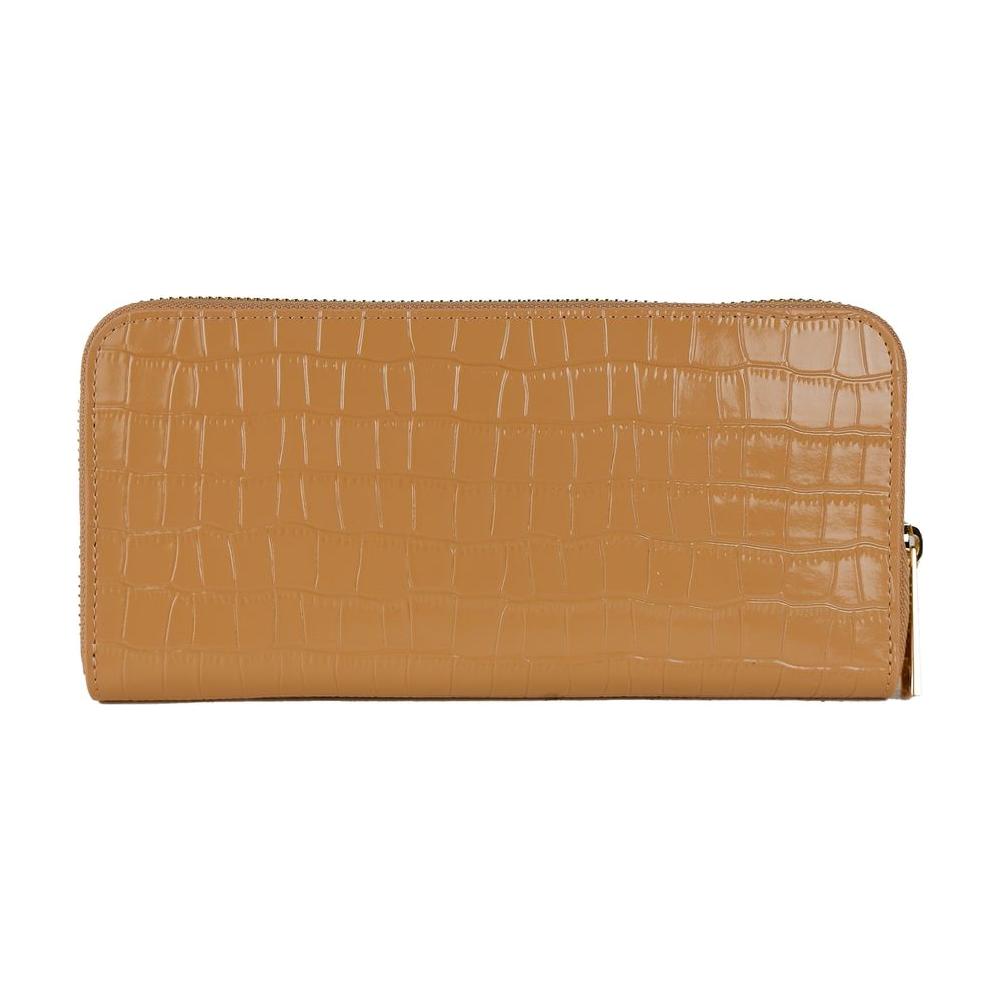 Baldinini Trend Elegant Croco Print Leather Wallet Baldinini Trend