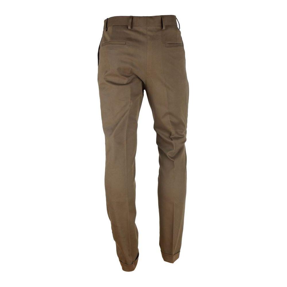 Made in Italy Warm Milano Wool-Blend Men's Trousers Made in Italy