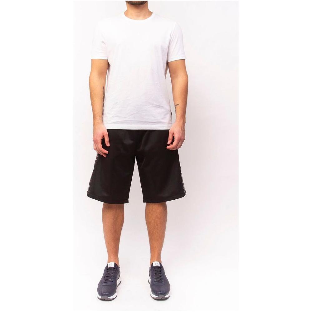 Bikkembergs Sleek Anniversary Striped Bermuda Shorts Bikkembergs