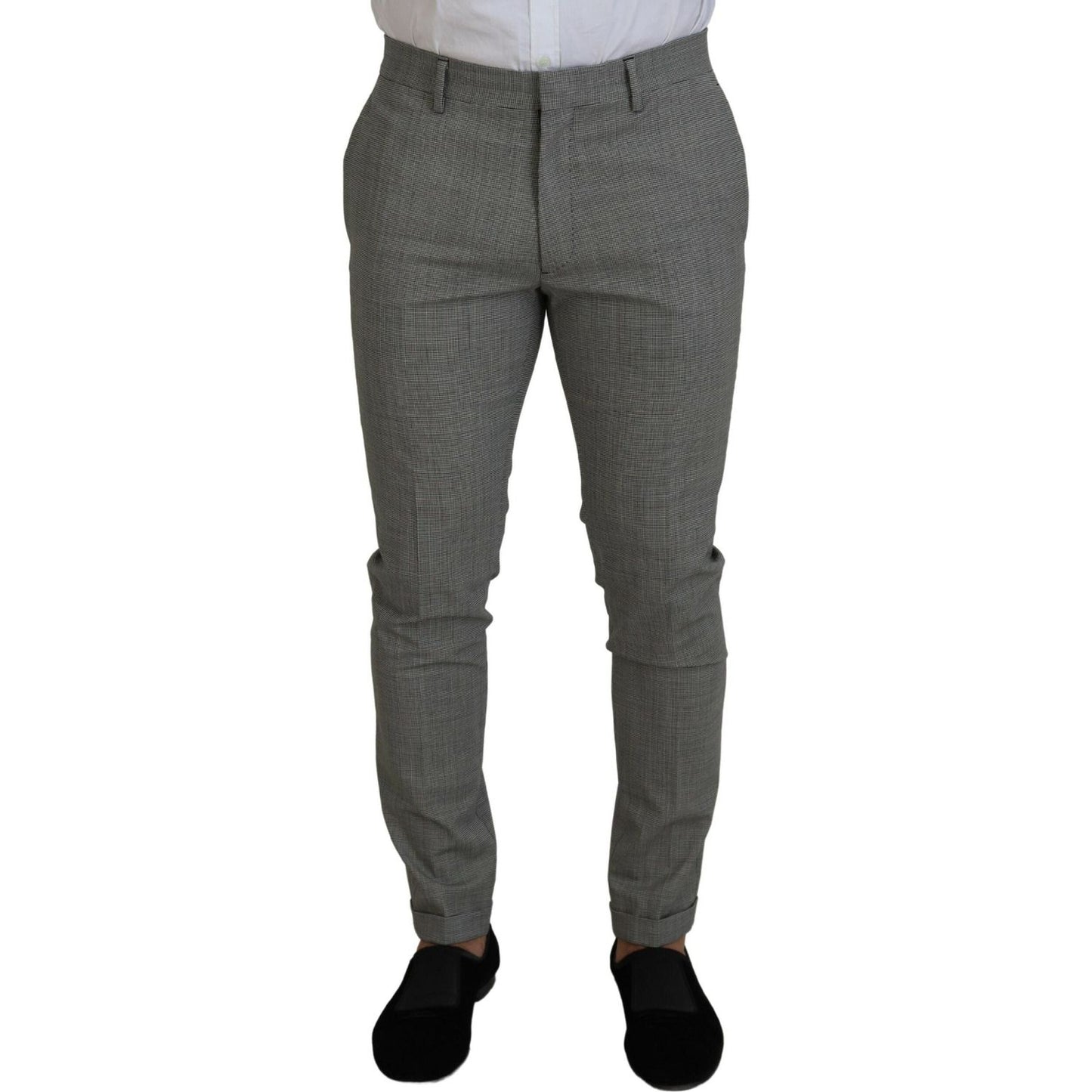 Dsquared² Gray Wool Single Breasted 2 Piece PARIS Suit Dsquared²